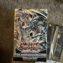 YuGiOh Saga of Blue-Eyes White Dragon Structure Deck Unlimited Edition Sealed - Image 1