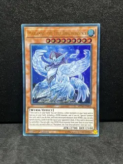 Yugioh Mariamne, the True Dracophoenix MP18-EN005 Ultra Rare 1st Edition NM - Image 1