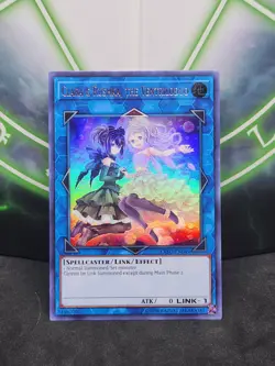 Yugioh Clara & Rushka, the Ventriloduo EXFO-EN049 Ultra Rare 1st Edition NM - Image 1
