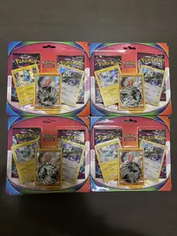 Pokemon TCG Fusion Strike 2-Pack x12 Tornadus Thundurus Landorus Cards with Coin - Image 2