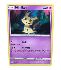 Mimikyu 58/145 Holo Rare Guardians Rising 2017 - Pokemon Card TCG (LP) - Image 1