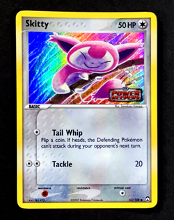 2006 Pokemon SKITTY Ex Power Keepers REVERSE HOLO Foil STAMPED Set Card 62/108 - Image 1