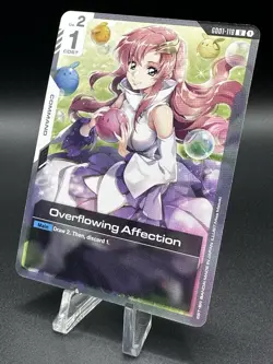 Overflowing Affection (GD01-118) (NM) - Gundam Card Game - Newtype Rising (ENG) - Image 3