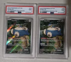 Snorlax Pokemon Center ETB Promo Card 2023 Scarlet & Violet 151 #051 PSA 9 - Image 5
