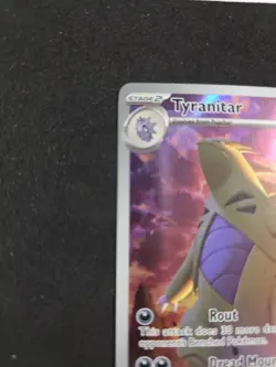 Pokemon TCG Tyranitar Scarlet & Violet Paldea Evolved Holo Card 222/193 - Image 2