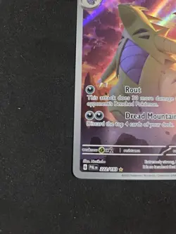 Pokemon TCG Tyranitar Scarlet & Violet Paldea Evolved Holo Card 222/193 - Image 3