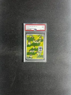 Pokemon TCG Obsidian Flames Pidgey 207/197 PSA 9 Mint Illustration Rare Card - Image 1