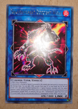 SAST-EN048 Salamangreat Sunlight Wolf Rare 1st Edition Yugioh Card - Image 1