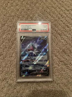 Suicune v Crown Zenith Galarian Gallery Holo Ultra Rare Card GG38 GG70 - Image 1