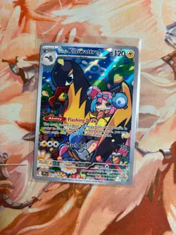 Pokemon TCG Iono's Kilowattrel Scarlet Violet Journey Together Card 163/159 NM - Image 1