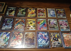 Pokemon Card Mixed Lot 850+ Cards V/TG/Rainbow/Gold/Base/Holo/Reverse/Jumbo/Etc - Image 4