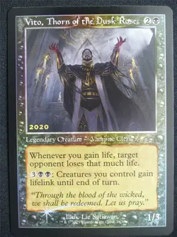 Vito Thorn of the Dusk Rose Retro Foil - DCI - Mtg Card #5NV - Image 1