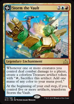 Storm the Vault - Light Play MTG Rivals of Ixalan - Image 1