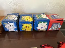 1999 Burger King 23K Gold Cards Pikachu Mewtwo Togepi Poliwhirl - Image 3