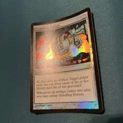 MTG FOIL Grinding Station Fifth Dawn UNPLAYED - Image 2