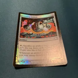 MTG FOIL Grinding Station Fifth Dawn UNPLAYED - Image 3