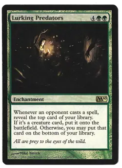 Lurking Predators - [Foil] Magic 2010 (M10) LP - Image 1