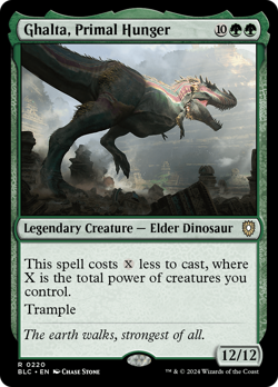 Ghalta, Primal Hunger #220 | Near Mint | BLC Bloomburrow Commander Magic MTG - Image 1