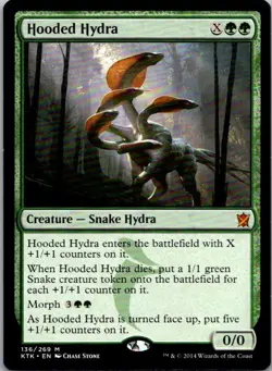 Hooded Hydra Khans of Tarkir MTG NM - Image 1