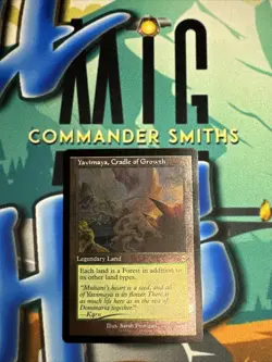 Yavimaya Cradle of Growth ✨ Retro ETCHED FOIL ✨ MTG NM MH2 Modern Horizons 2 - Image 1