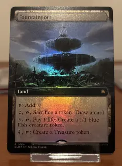 Fountainport Extended Art Foil - BLB 0368 NM - MTG Magic - Image 1