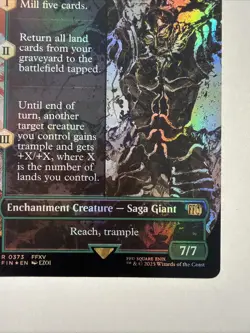 Summon: Titan (Borderless) Final Fantasy Foil - Image 4