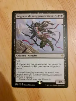 MTG - Defiant Bloodlord - Battle for Zendikar - NM - French Edition - Image 1