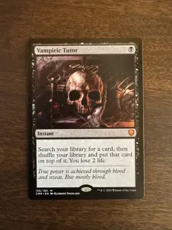 Vampiric Tutor - NM Commander Legends MTG - Image 1