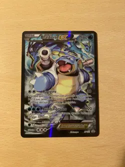 Pokemon Blastoise Ex #XY122 Full Art XY Black Star Promo 2016 Ita - Image 1