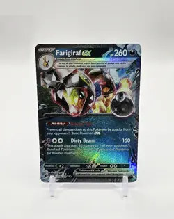 Farigiraf EX Double Rare Holo Pokemon TCG Temporal Forces 108/162 - Image 1