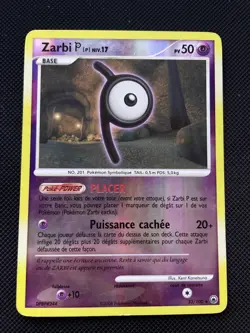 ZARBI REVERSE - POKEMON 33/100 DIAMANT ET PERLE AUBE MAJESTUEUSE TRES BON ETAT - Image 1