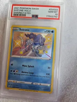 Pokemon Suicune-Holo-SHINING FATES-(2021) #SV022 PSA GEM MINT 10 - Image 4