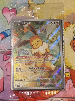 Pokemon TCG Prismatic Evolutions ETB Promo Eevee SVP 173 - Sealed - Image 1