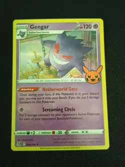 2023 Pokemon TCG Trick Or Trade Gengar #66 Holo - Image 1