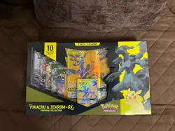 Pokemon TCG Pikachu and Zekrom-GX Tag Team Premium Collection - Brand New - Image 1