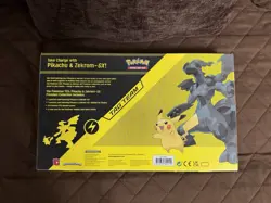 Pokemon TCG Pikachu and Zekrom-GX Tag Team Premium Collection - Brand New - Image 2