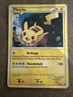 Pikachu - HGSS03 - Pokemon Heart Gold Soul Silver Promo Holo - Image 1