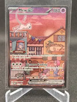 Mew ex SVP 053 Scarlet & Violet 151 Black Star UPC Promo Pokemon TCG - Image 1