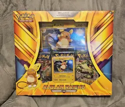 Pokemon Alolan Raichu Box Roaring Skies/Sun & Moon New Factory Sealed - Image 1