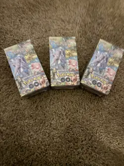 Japanese Pokemon Go Booster Box (lot of 3) - New with Shrink - US SELLER - Image 1