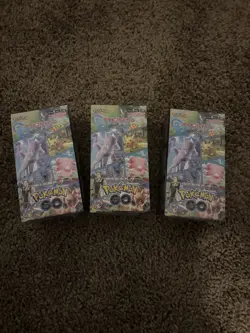Japanese Pokemon Go Booster Box (lot of 3) - New with Shrink - US SELLER - Image 2