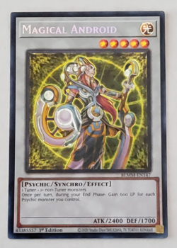 Yu-Gi-Oh Magical Android 1st Edition Secret Rare BLMM-EN147 - Image 1