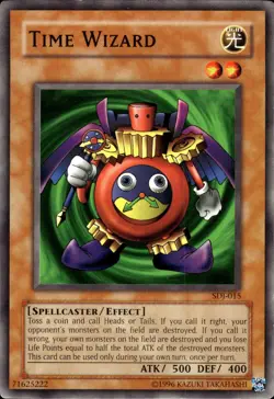 Time Wizard - SDJ-015 - MP - YuGiOh - Image 1