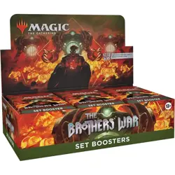 MTG The Brothers' War Set Booster Box Factory Sealed 30 Packs 360 Cards English - Image 1