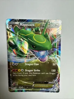 Pokemon Rayquaza EX TCG Card Roaring Skies Ultra Rare, 60/108 - Image 1