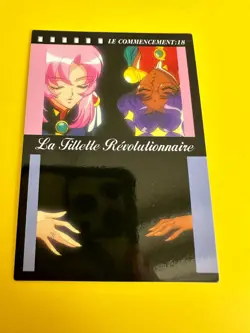 Revolutionary Girl Utena card No.18 Anthy BANDAI SEGA Rare Japanese 1997 - Image 3