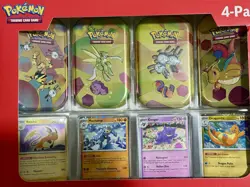 2- Pokemon 4 Mini Tins + 4 Promo Cards Bundle - 151 SAMS CLUB EXCLUSIVE IN HAND - Image 3