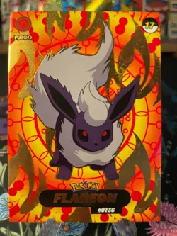 Shadow Flareon Gold Holo #0031 - Crystal Collection 2024 - Pokemon Card - Image 1