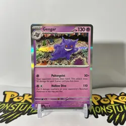 Gengar 094/165 - Holo Rare Scarlet & Violet 151 Pokemon TCG Card - NM - Image 1