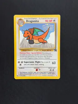 Pokemon TCG Dragonite #5 Black Star Promo WB the First Movie Stamped Card - Image 1